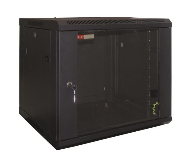 WP RACK RWB SERIES - Rack cabinet - nero, RAL 9005 - 9U - 19"