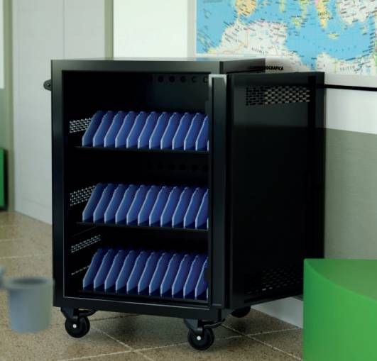 Wacebo Europe TeachBus Six - Carrello carica e gestione - per 36 tablet / noteb…