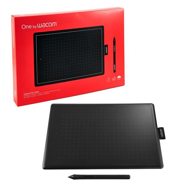 Wacom One by Wacom - Digitizer - per destrorsi e per sinistrorsi - 21.6 x 13.5 …