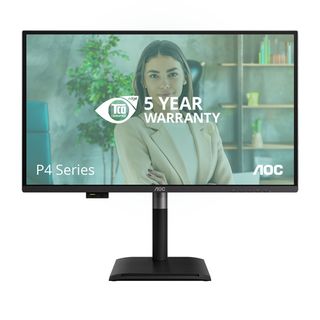 AOC Q27P4U, 68,6 cm (27ʺ), 2560 x 1440 Pixel, Wide Quad HD, 1 ms, Nero