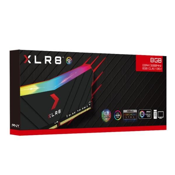 XLR8 RGB - DDR4 - modulo - 8 GB - DIMM 288-PIN - 3200 MHz / PC4-25600 - CL16 - …