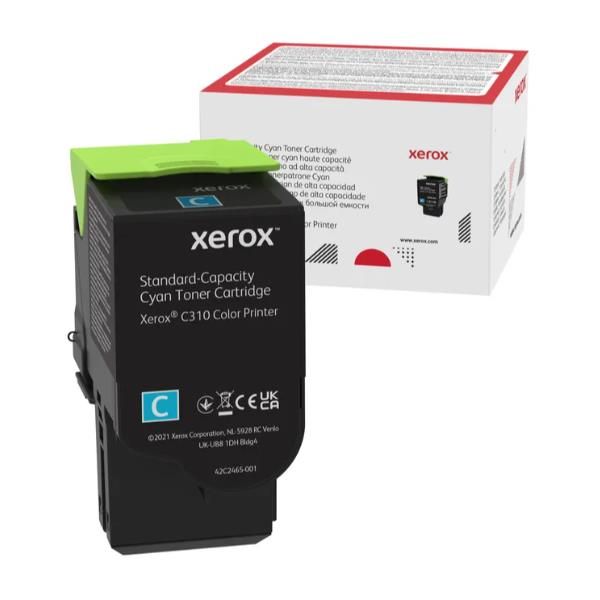 Xerox - Ciano - originale - cartuccia toner - per Xerox C310/DNI, C310/DNIM, C3…