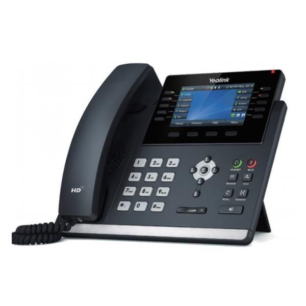 Yealink SIP-T46U - Telefono VoIP con ID chiamante - 3-way capacità di chiamata …