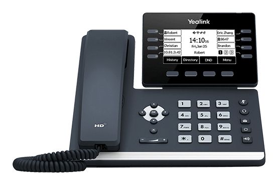 Yealink SIP-T53 - Telefono VoIP - con interfaccia Bluetooth con ID chiamante - …