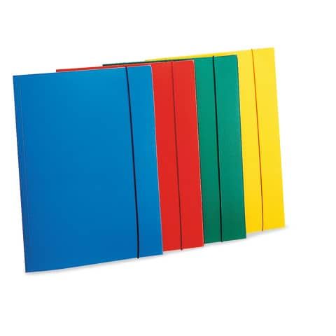 CARTELLA 3 LEMBI C/ELAST AZZURRO