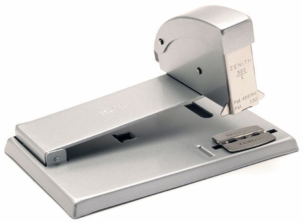ZENITH 522/E - Cucitrice - 40 fogli - 24/6, 24/8, 24/10 - metallo - alluminio