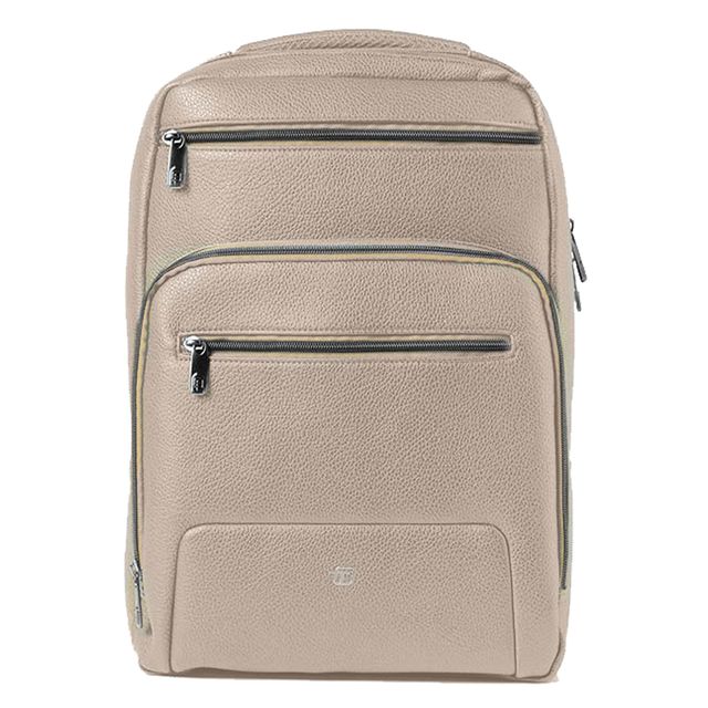 Zaino Gate Trended - 29 x 42 x 15 cm - ecopelle - ghiaccio - In Tempo