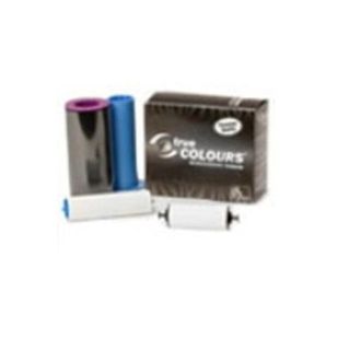 Zebra - Blu - nastro di stampa - per Zebra ZC100, ZC300, ZC350