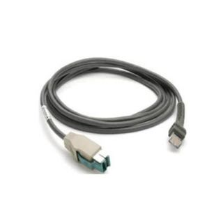 Zebra - Cavo USB - USB PlusPower (M) - 5 / 12 V - 2.13 m - per Symbol LS2208; Z…