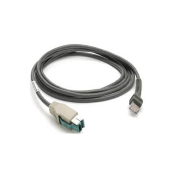 Zebra - Cavo USB - USB PlusPower (M) - 5 / 12 V - 2.13 m - per Symbol LS2208; Z…