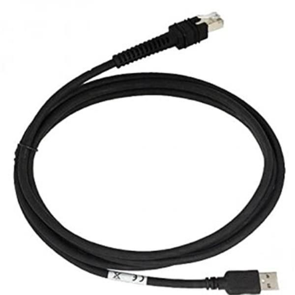 Zebra - Cavo dati - USB (M) a RJ-45 (10 pin) (M) - 2 m - stampato, connettore d…