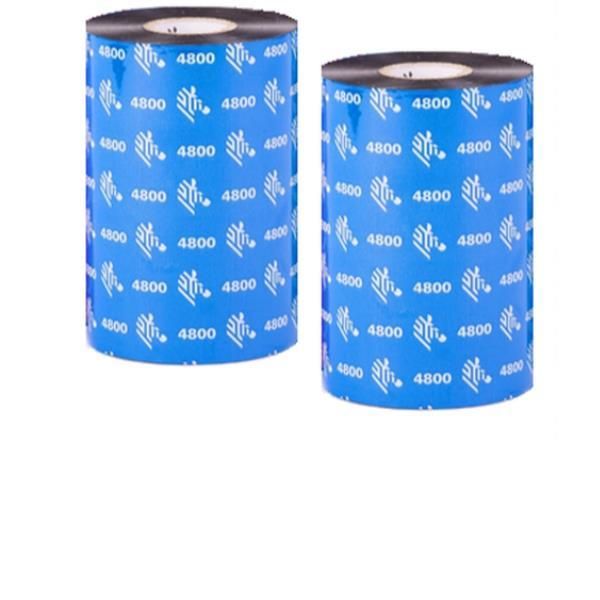 Zebra 4800 - Nero - 40 mm x 450 m - ricarica nastro inchiostrato per stampante …