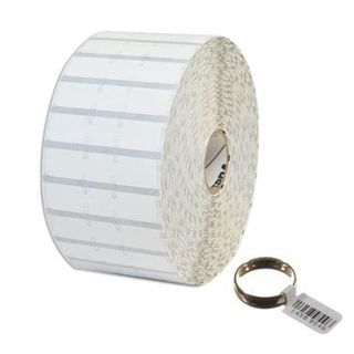 Zebra 8000D Jewelry - Polipropilene (PP) - adesivo acrilico permanente - bianco…
