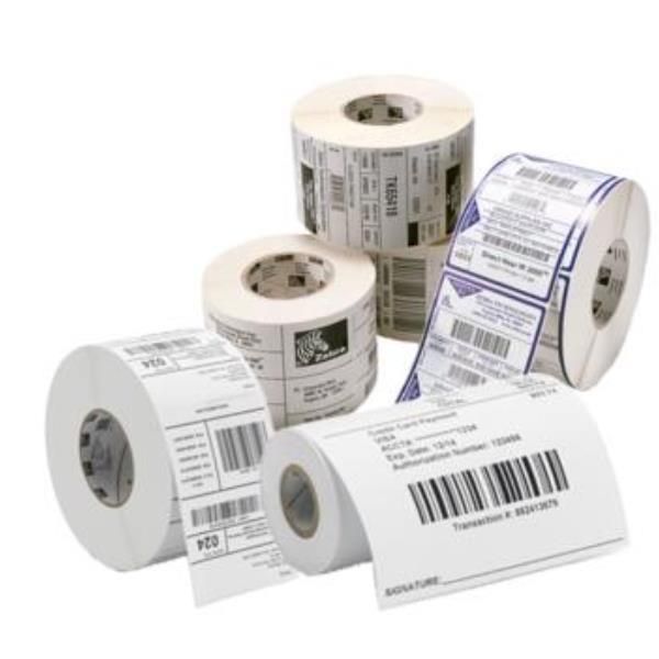 Zebra Direct 2100 - Opaca - adesivo in gomma permanente - rivestito - perforato…