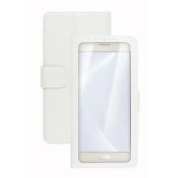 CELLY UNICAVIEW XXL - Flip cover per cellulare - bianco