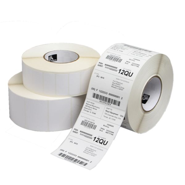 Zebra Z-Perform 1000D - Carta - adesivo acrilico permanente - Non rivestita - b…