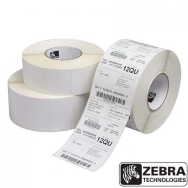 Zebra Z-Select 2000D - Carta - adesivo acrilico - rivestito - perforato - bianc…