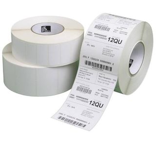 Zebra Z-Ultimate 3000T - Poliestere - Lucido - adesivo permanente - bianco - 10…