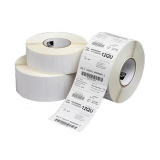 Zebra Z-Ultimate 3000T - Poliestere - Lucido - adesivo permanente - bianco - 12…