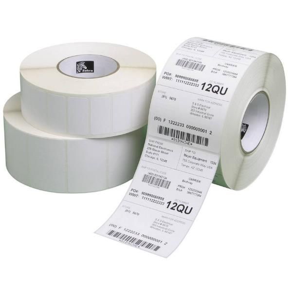 Zebra Z-Ultimate 3000T - Poliestere - Lucido - adesivo permanente - bianco - 50…