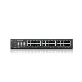 Zyxel GS-1100-24E - Switch - unmanaged - 24 x 10/100/1000 - montabile su rack, …