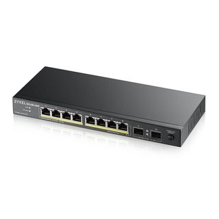 Zyxel GS1100-10HP - Switch - unmanaged - 8 x 10/100/1000 (PoE+) + 2 x Gigabit S…