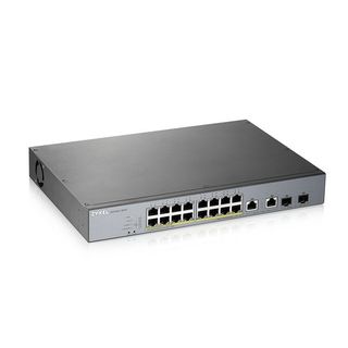 Zyxel GS1350-18HP - Switch - intelligente - 16 x 10/100/1000 (PoE+) + 2 x combi…