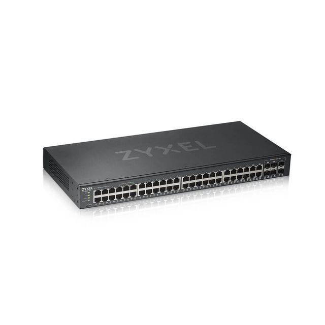Zyxel GS1920-48v2 - Switch - intelligente - 48 x 10/100/1000 + 4 x combo Gigabi…