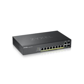 Zyxel GS2220-10HP - Switch - gestito - 8 x 10/100/1000 (PoE+) + 2 x combo Gigab…