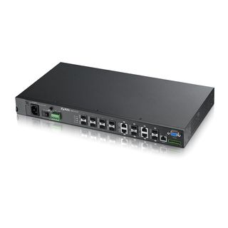 Zyxel MGS-3712F - Switch - gestito - 8 x SFP + 4 x combo Gigabit SFP - desktop …