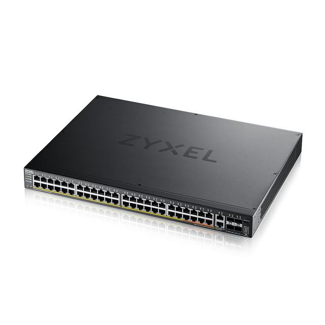 Zyxel XGS2220 Series XGS2220-54HP - Switch - 48-port GbE L3 access, NebulaFLEX …