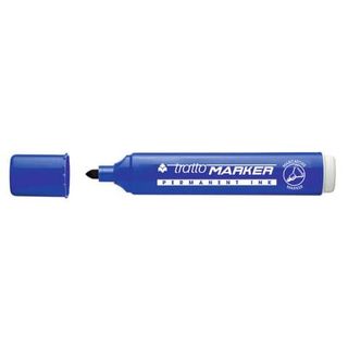 CF12 TRATTO MARKER BLU P/TONDA