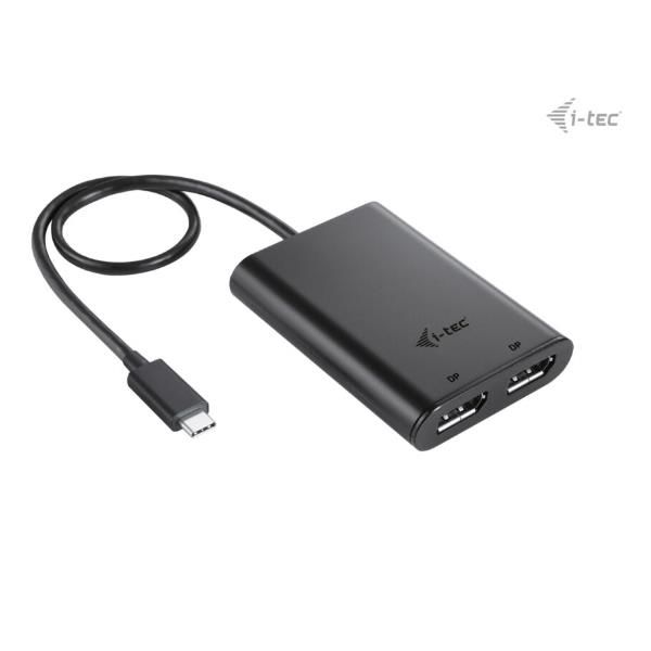 i-Tec - Docking station - USB-C / USB4 / Thunderbolt 3 / Thunderbolt 4 - 2 x DP…
