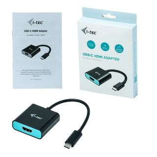 i-Tec USB-C HDMI Adapter - Adattatore video esterno - USB-C 3.1 - HDMI - nero