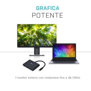 i-Tec USB-C HDMI and USB Adapter with Power Delivery Function - Docking station…