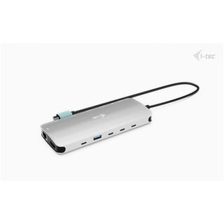 i-tec Metal USB-C Nano 3x Display Dock, 2x HDMI 1x USB-C video + Power Delivery…