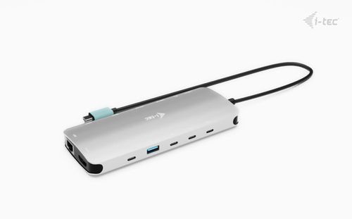 i-tec Metal USB-C Nano 3x Display Dock, 2x HDMI 1x USB-C video + Power Delivery…