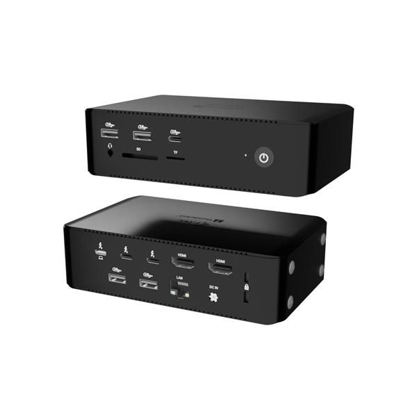 i-tec Thunderbolt5 Quattro Display Docking Station, 5x USB, 2.5 GLAN + Power De…