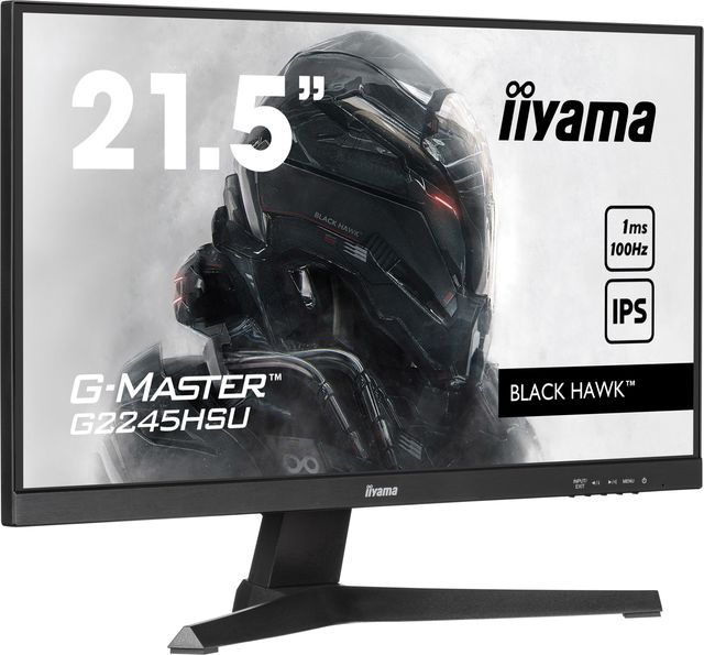 iiyama G-MASTER G2245HSU-B2, 54,6 cm (21.5ʺ), 1920 x 1080 Pixel, Full HD, LED, …
