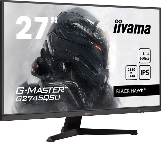 iiyama G-MASTER G2745QSU-B2, 68,6 cm (27ʺ), 2560 x 1440 Pixel, Wide Quad HD, LE…