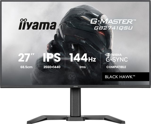 iiyama G-MASTER GB2741QSU-B1, 68,6 cm (27ʺ), 2560 x 1440 Pixel, 4K Ultra HD, LE…