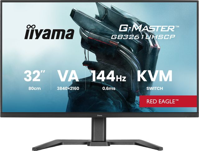 iiyama G-MASTER GB3261UHSCP-B1, 80 cm (31.5ʺ), 3840 x 2160 Pixel, 4K Ultra HD, …