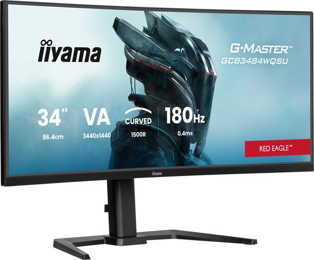 iiyama G-MASTER GCB3484WQSU-B1, 86,4 cm (34ʺ), 3440 x 1440 Pixel, UltraWide Qua…