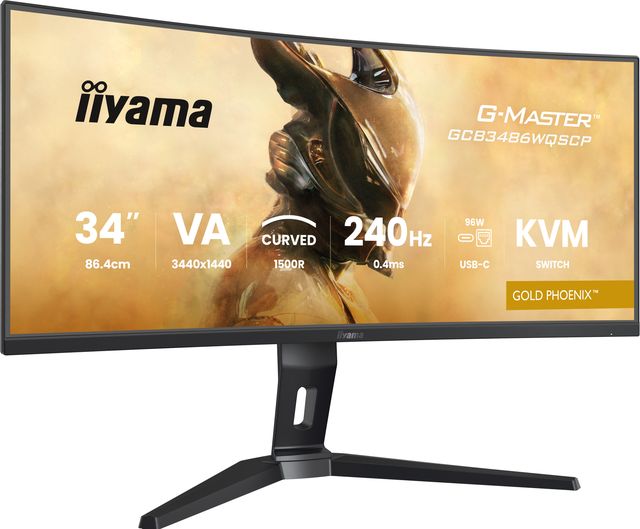 iiyama G-MASTER GCB3486WQSCP-B1, 86,4 cm (34ʺ), 3440 x 1440 Pixel, UltraWide Qu…