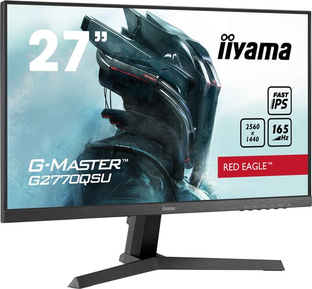 iiyama G-MASTER Red Eagle G2770QSU-B1 - Monitor a LED - 27" - 2560 x 1440 WQHD …