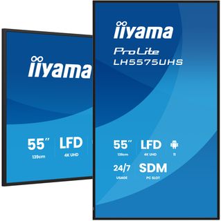 iiyama LH5575UHS-B2AG, Pannello piatto per segnaletica digitale, 138,7 cm (54.6…