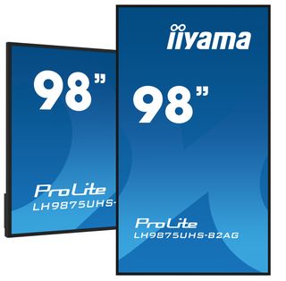 iiyama LH9875UHS-B2AG, Pannello piatto per segnaletica digitale, 2,48 m (97.5ʺ)…