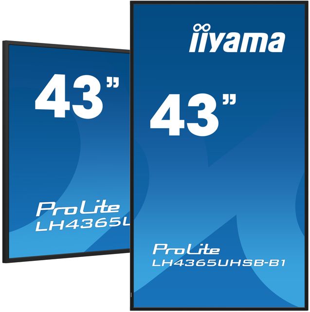 iiyama ProLite LH4365UHSB-B1 - 43" Categoria diagonale (42.5" visualizzabile) D…