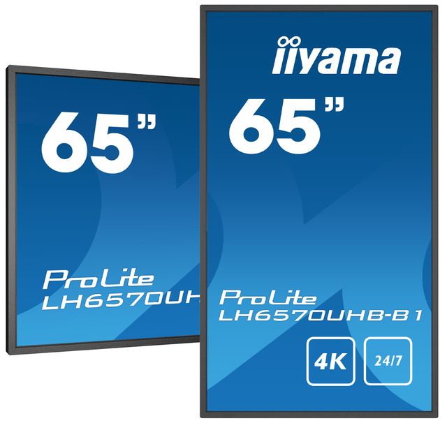 iiyama ProLite LH6570UHB-B1 - 65" Categoria diagonale (64.5" visualizzabile) Di…