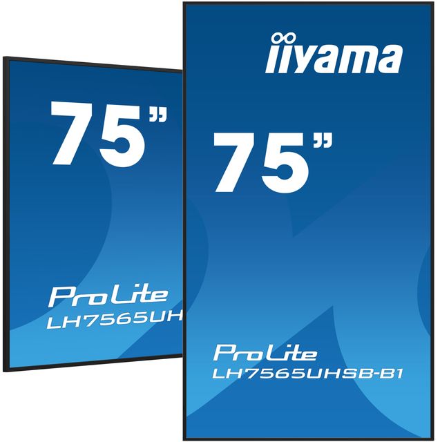 iiyama ProLite LH7565UHSB-B1 - 75" Categoria diagonale Display LCD retroillumin…